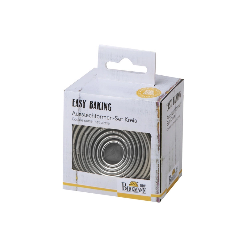 Birkmann - Foremki do wykrawania ciastek i ozdób EASY BAKING - 10 szt.