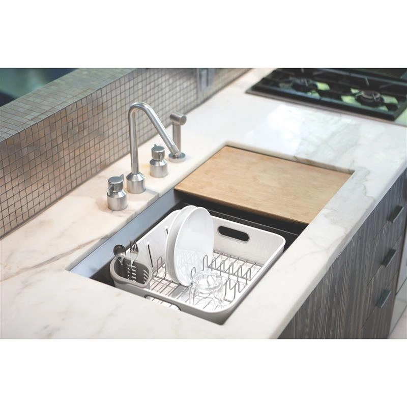 Simple Human - ociekacz do naczyń Compact biały