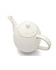 Bredemeijer - zestaw Canterbury dzbanek porcelanowy + 2 czarki