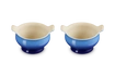 Le Creuset - Zestaw 2 Bulionówek 600ml azure