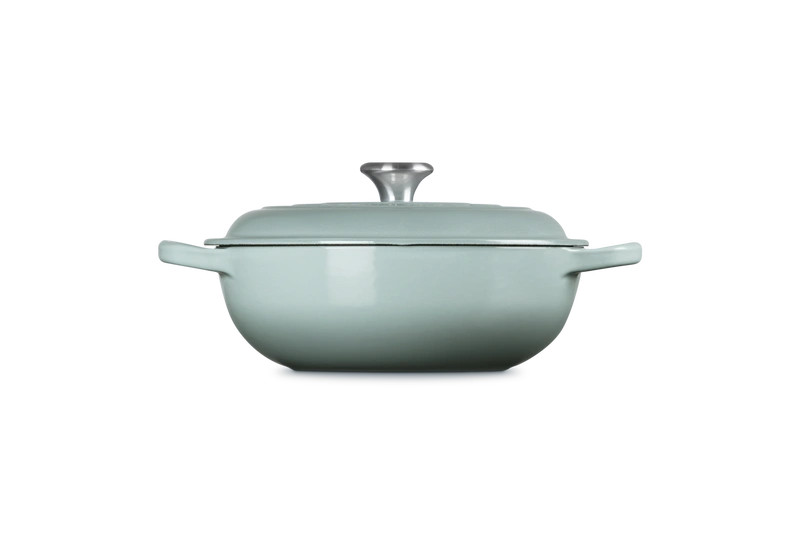 Le Creuset - garnek żeliwny do gulaszu 2,2 l 22 cm sea salt