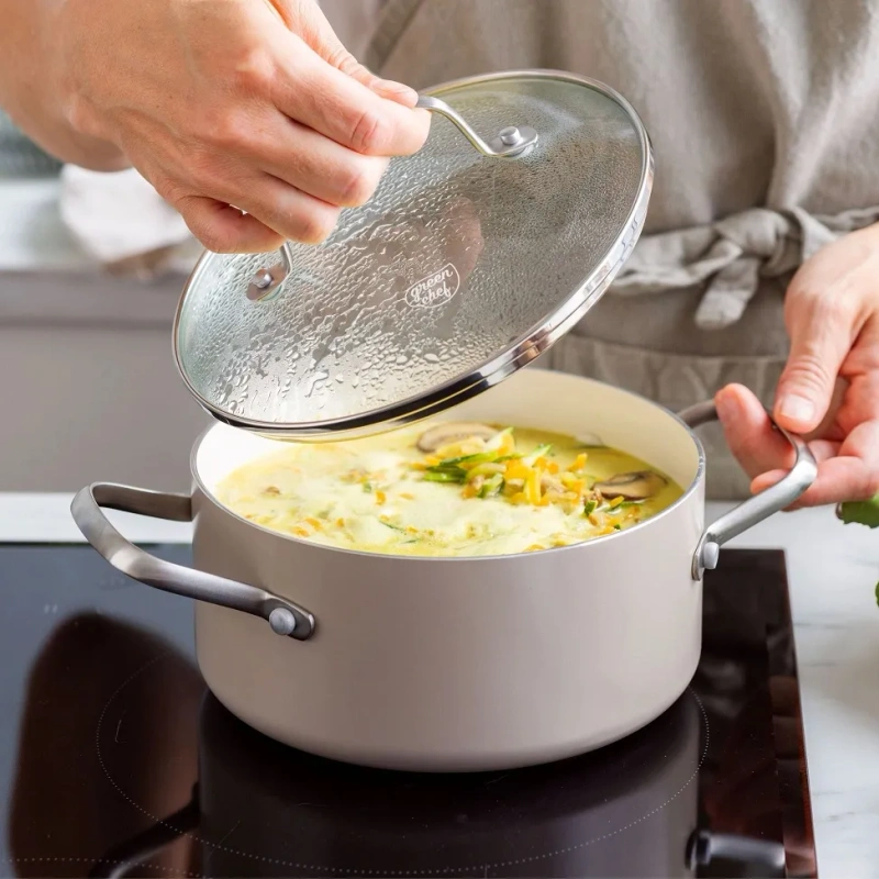 GreenChef - Garnek Nordics 16 cm 1,58 l z pokrywką