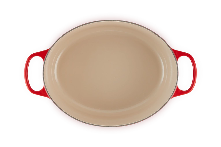 Le Creuset - brytfanna żeliwna emaliowana Signature 33 cm 7,5 l wiśniowa