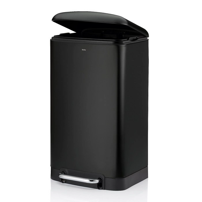 Kela - Kosz na śmieci 30 l czarny Davino