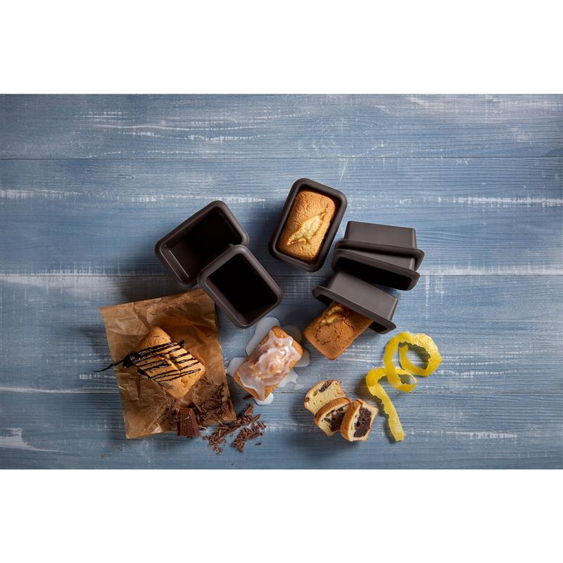 Lurch - FlexiForm - 6 foremek na mini-bochenki chleba, 4 x 11 cm