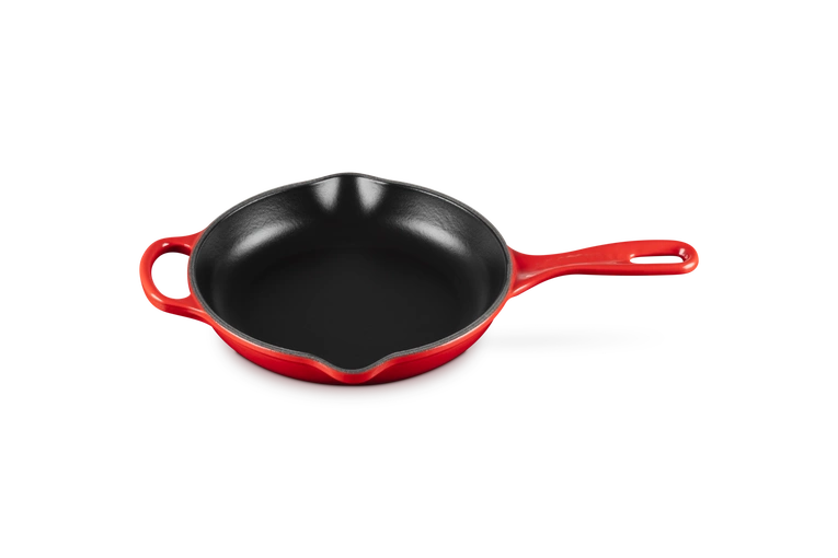 Le Creuset - patelnia Signature niska żeliwna 20 cm Wiśniowy