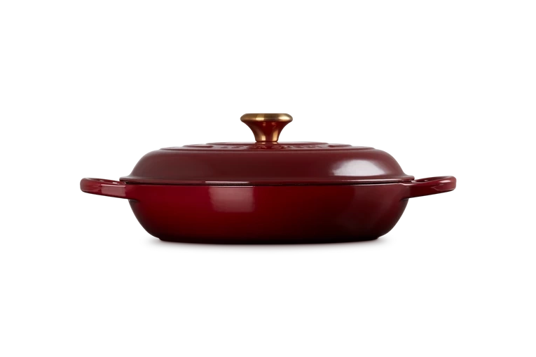 Le Creuset - garnek Gourmet 30 cm 3,5 l garnet