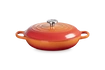 Le Creuset - garnek Gourmet Profesjonalny żeliwny 30 cm 3,5 l płomienny