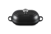 Le Creuset - owalny garnek do pieczenia chleba czarny