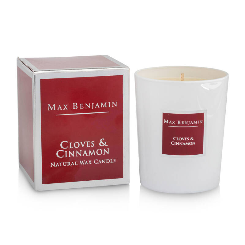 Max Benjamin - Świeca zapachowa 190g - Goździki i Cynamon Classic