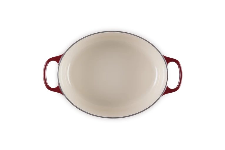 Le Creuset - brytfanna żeliwna emaliowana Signature 31 cm 6,3 l Garnet