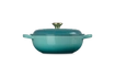 Le Creuset - garnek żeliwny do gulaszu 2,2 l 22 cm bleu riviera