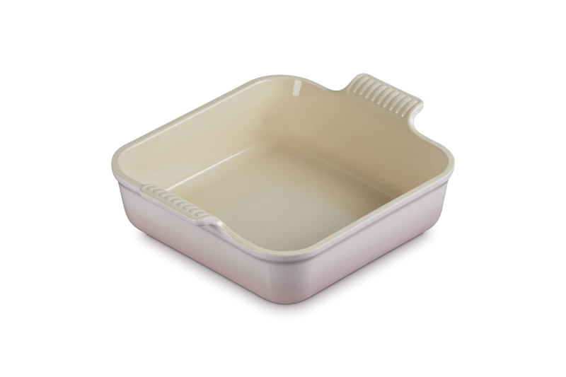 Le Creuset - Heritage Kwadratowa Forma do Pieczenia 23 cm shell pink