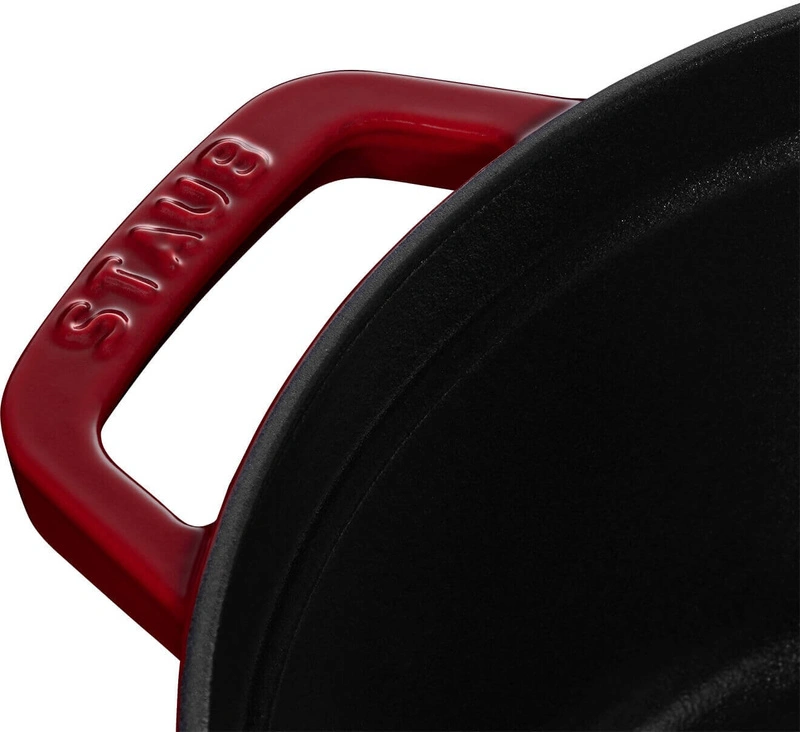 Staub - LA COCOTTE Garnek żeliwny okrągły 5.2 ltr bordeaux