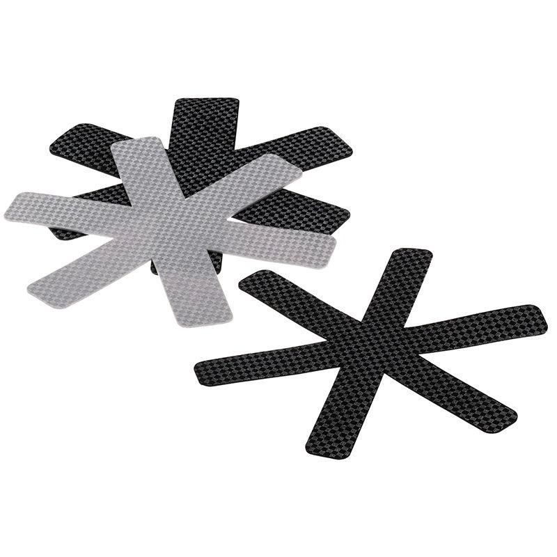 Kela - Zestaw 3 przekładek do patelni czarny Amparo