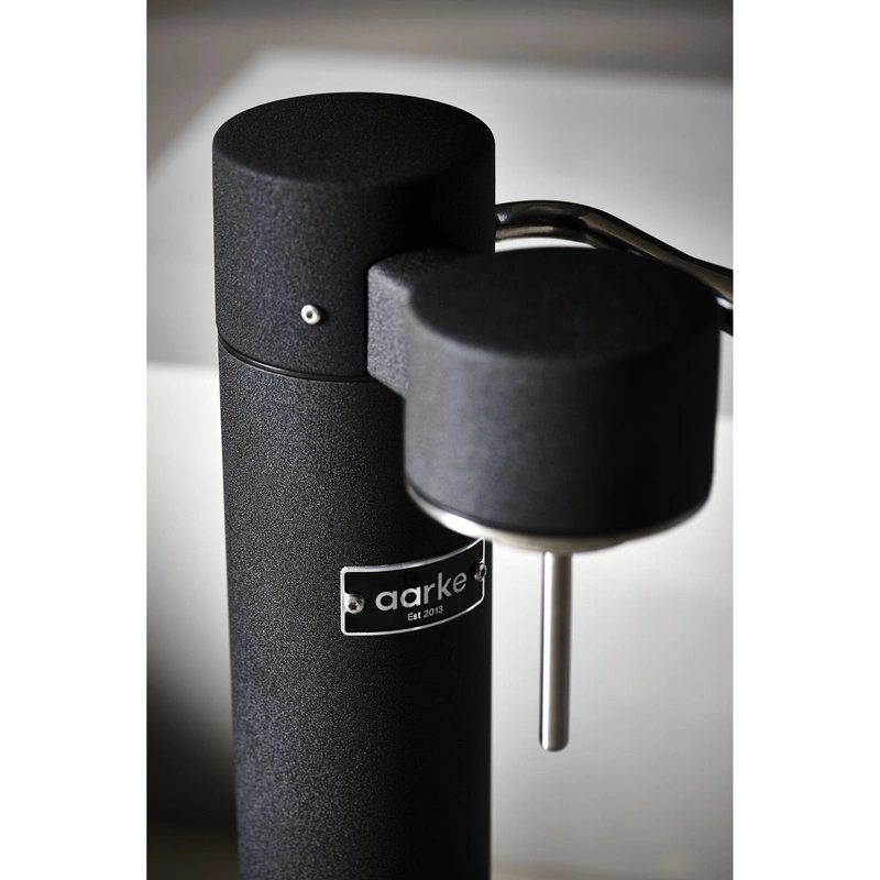 Aarke - saturator do wody Carbonator 3, czarny mat