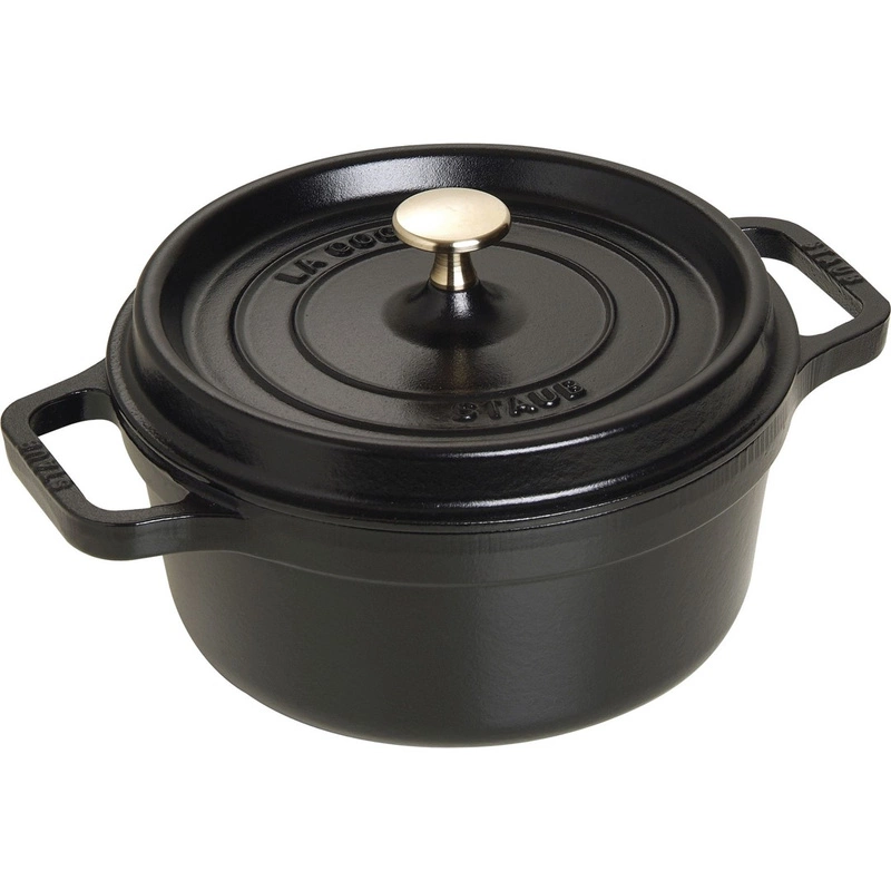 Staub - garnek brytfanna żeliwna czarna 2,6 l 22 cm