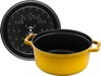 Staub - LA COCOTTE Garnek żeliwny okrągły 3.7 ltr cytrynowy