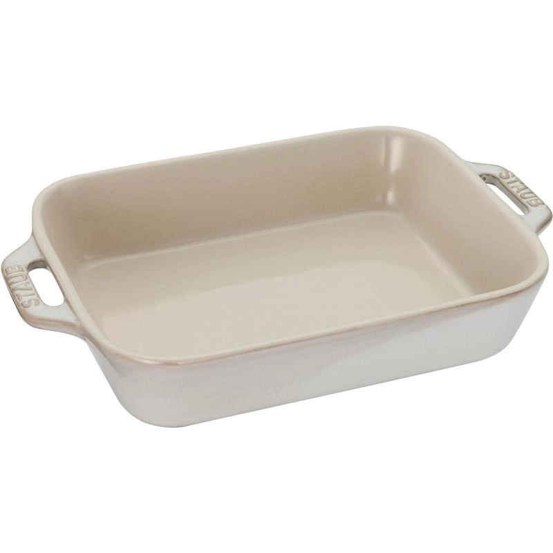 Staub - trzy formy do zapiekania biały Cooking