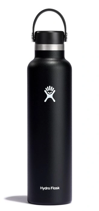Hydro Flask - Butelka 24 Oz Standard Mouth Flex Cap Black