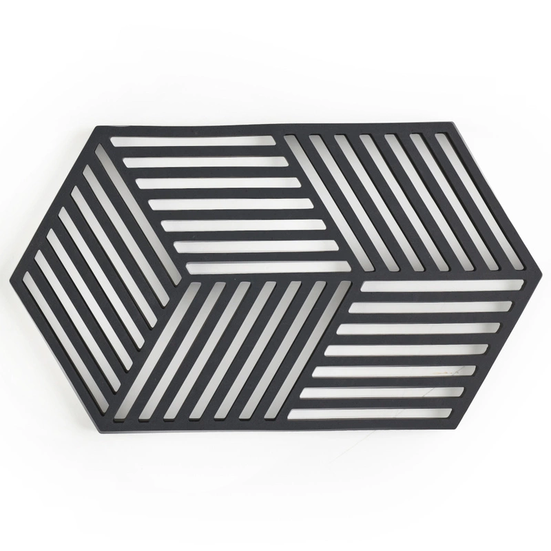 Zone Denmark - Podkładka pod naczynia Hexagon 24 cm Black