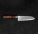 Tamahagane - SAN Brown Nóż Santoku 17,5cm