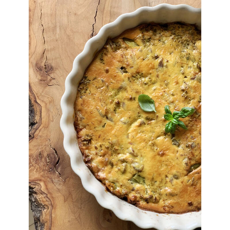 Emile Henry - Naczynie do tarty 24 CM - kremowy