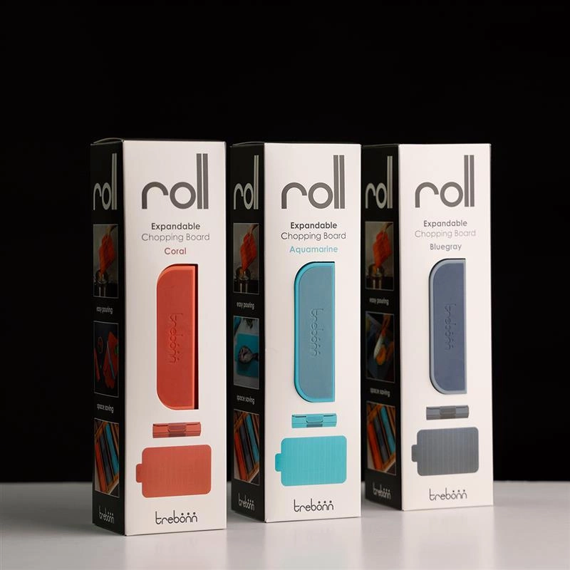 Trebonn - Składana deska kuchenna Roll - Bluegray