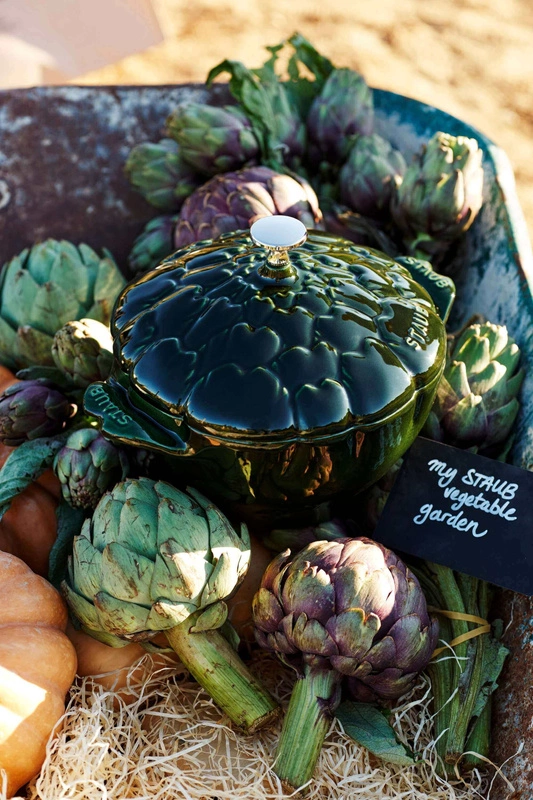 Staub - garnek żeliwny okrągły karczoch 3 l, zielony