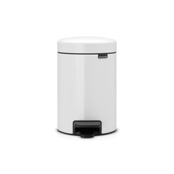 Brabantia - Kosz pedałowy NewIcon 3 l biały