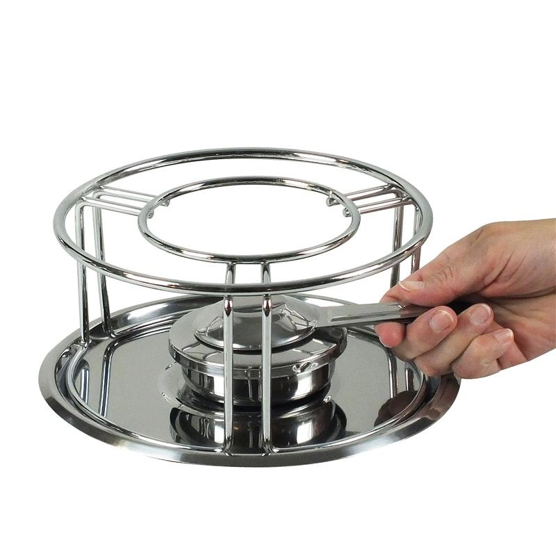 Kela - palnik podgrzewający ze stelażem, śred. 23,5 cm Maxi