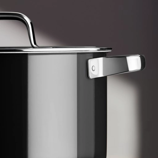 WMF - Wysoki garnek 20 cm czerń Fusiontec Mineral Pro