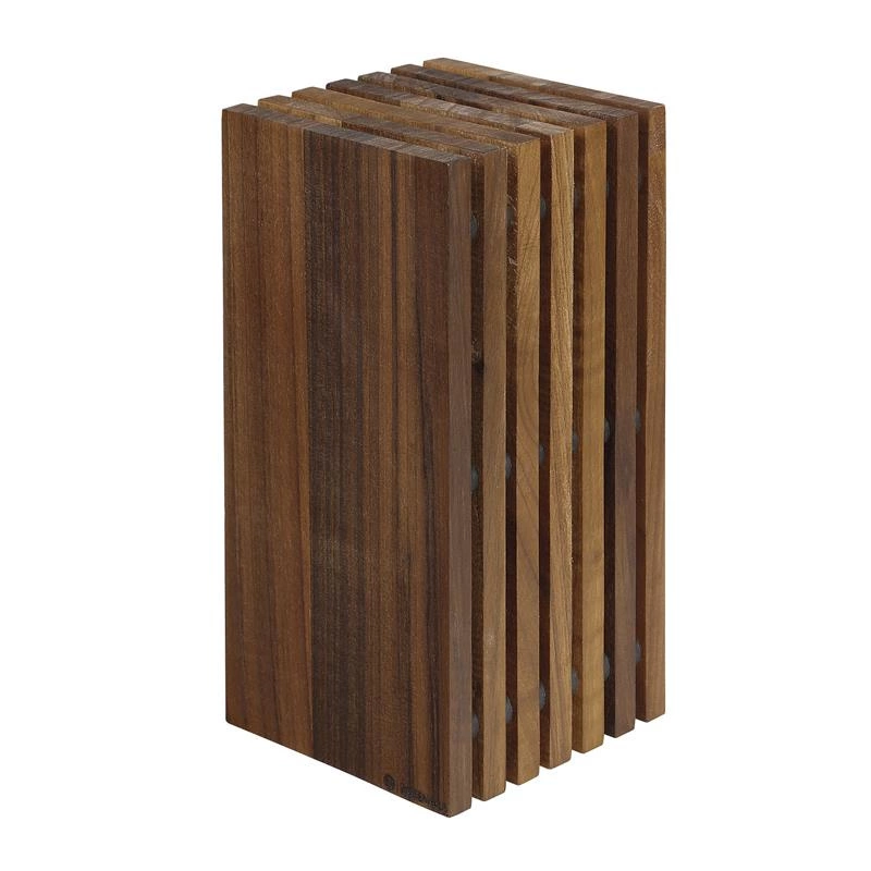 Zassenhaus - blok na noże, drewno orzechowe, 13 x 13 x 26 cm