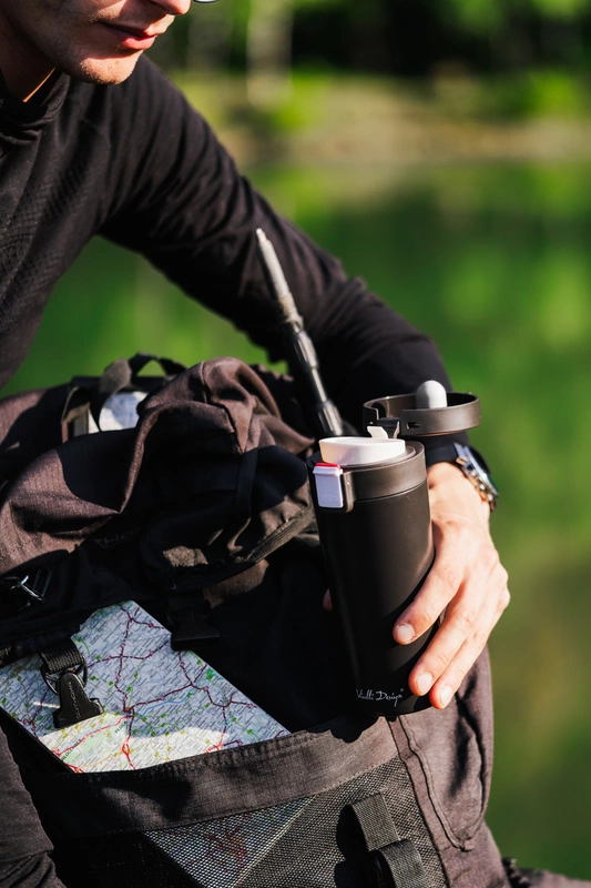 Vialli Design - Kubek termiczny 400ml FUORI grafitowy