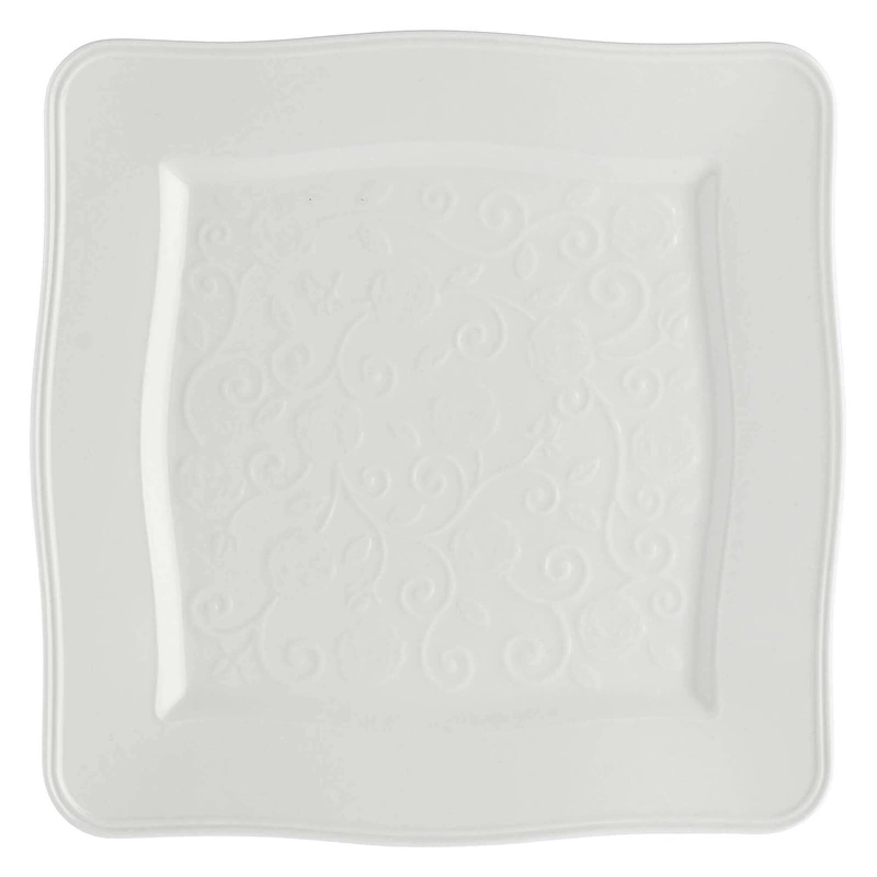 La Porcellana Bianca - zestaw 6 talerzy kwadratowych 26.5 cm Florentina