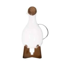 Sagaform - dzbanek do grzanego wina, szkło borokrzemowe/bambus, 1,8 l Nature