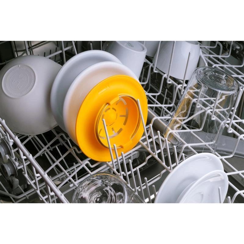 Lurch - separator do jajek, silikon/stal nierdzewna, śred. 14,5 cm, żółty