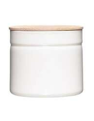 Riess - Pojemnik z drewnianą pokrywą 1,3l Pure White