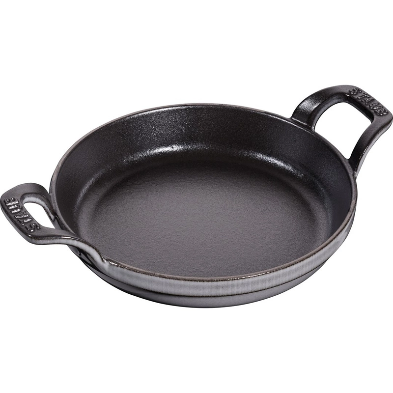 Staub - okrągłe naczynie 16 cm, szary