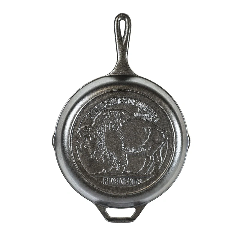 Patelnia żeliwna Lodge Buffalo Nickel 26 cm