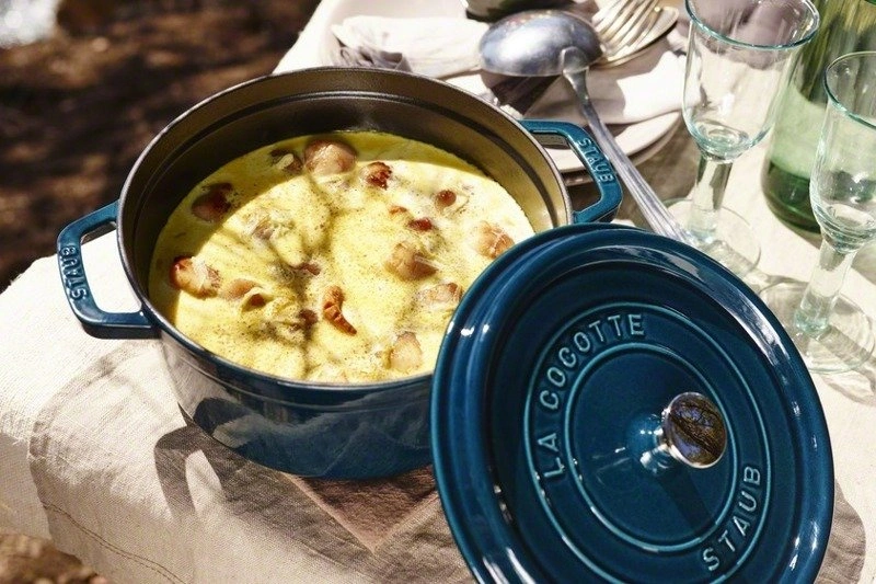Staub - garnek brytfanna morska 2,6 l 22 cm