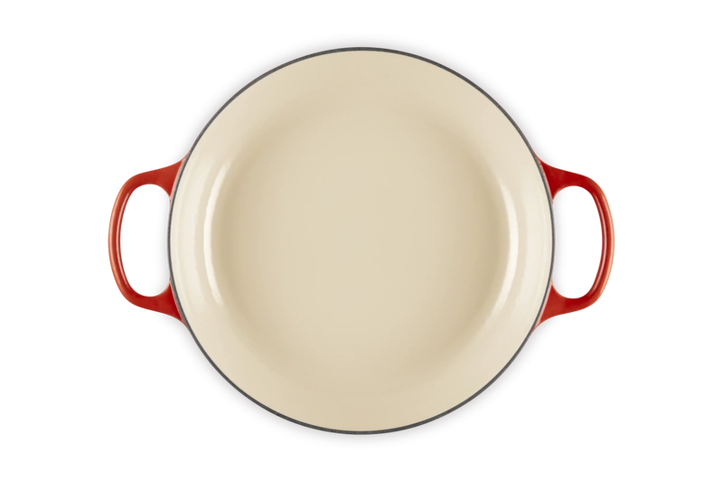 Le Creuset - garnek Gourmet Profesjonalny żeliwny 30 cm 3,5 l wiśniowy