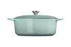 Le Creuset - brytfanna żeliwna emaliowana Signature 33 cm 7,5 l sea salt