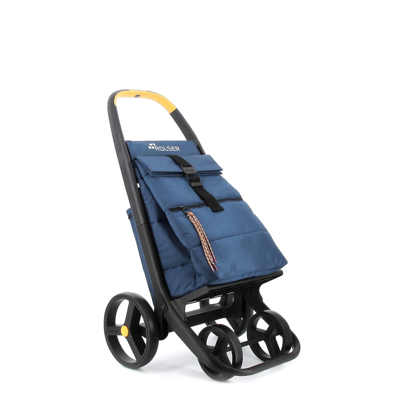 Rolser - Wózek na zakupy M Clec Termo Polar M8 Plus Lemon granatowy