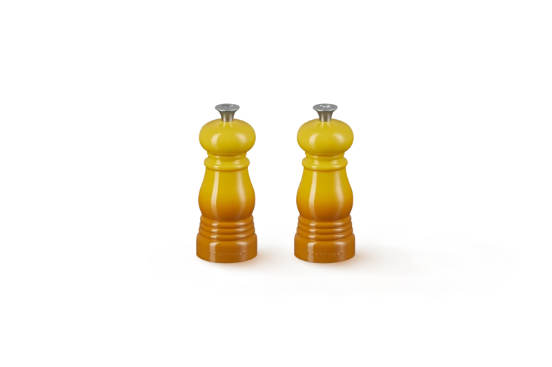 Le Creuset -  zestaw młynków do soli i pieprzu 12,5 cm nectar