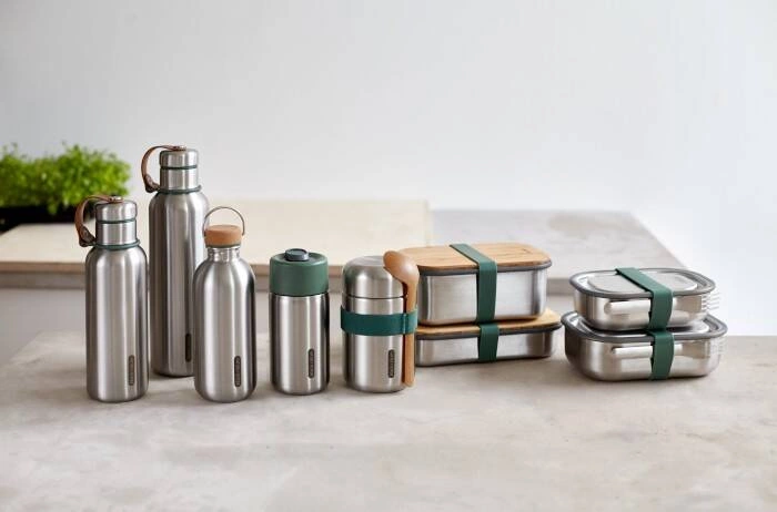 Black & Blum - Termos obiadowy stalowy, oliwkowy