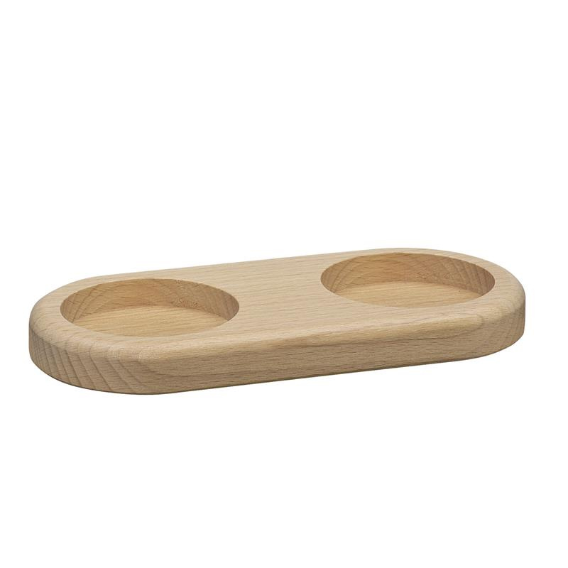 Zassenhaus - podstawka pod młynki, 16x7,5x1,5 cm, naturalna