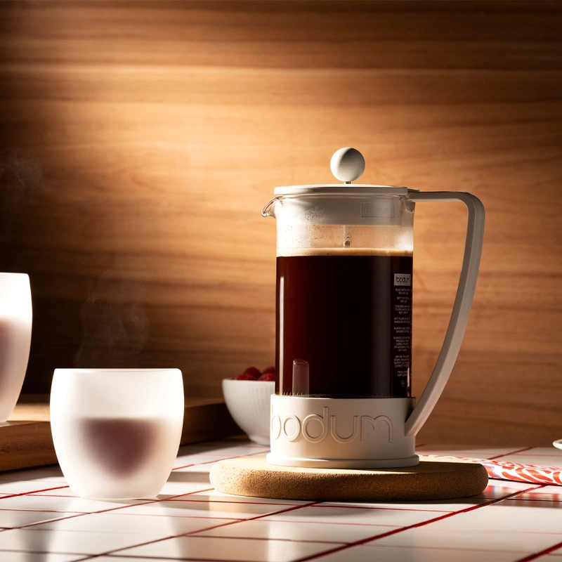 Bodum - french press do kawy Brazil 1 l Off white