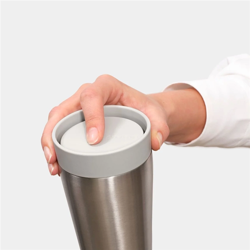 Brabantia - Kubek termiczny 0,2l Make&Take Light Grey