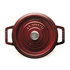Staub - garnek brytfanna żeliwna bordowa 2,6 l 22 cm